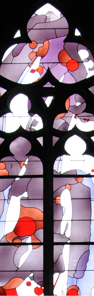 Plakatbild Kirchenfenster St. Marien Enns